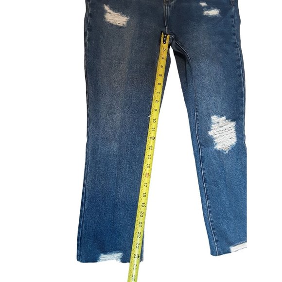 Sam Edelman The Stiletto Straight High Rise Straight Crop Women's 8/29 NWT - Picture 9 of 12